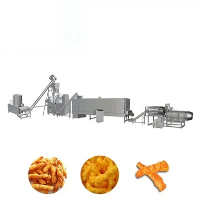 Fried Corn Curl Extruding Processing Line